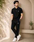 Jordan Premium Dri Fit Tracksuits For Men Polo Shirt + Trouser