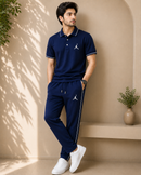 Jordan Premium Dri Fit Tracksuits For Men Polo Shirt + Trouser