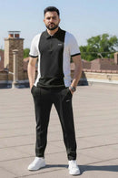 Mens Premium Dry Fit Tracksuit For Summer Trouser+ Shirt