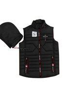 1 Pc Men's Printed Sleeveless Jacket